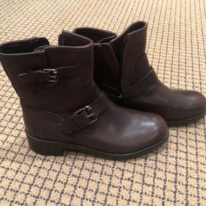 Tory Butch Brown Leather Boots